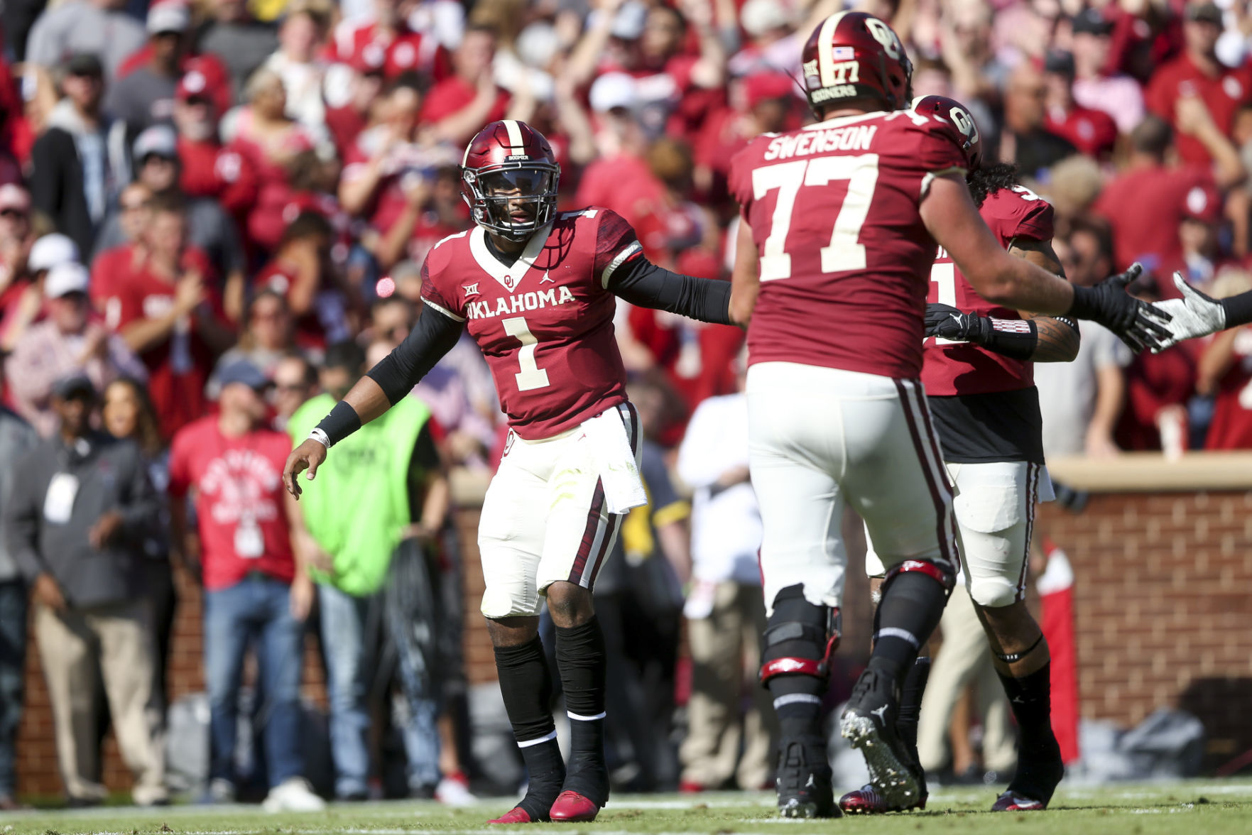 Jalen Hurts in 2019